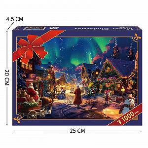 Пазл HUADADA Merry Christmas Night 1000 деталей - Фото 1
