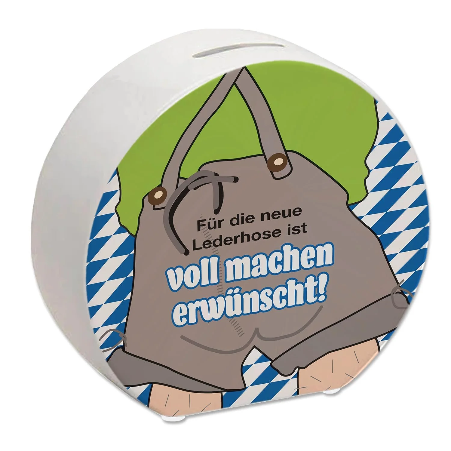 Скарбничка Шкіряні штани Сіра, фото №1