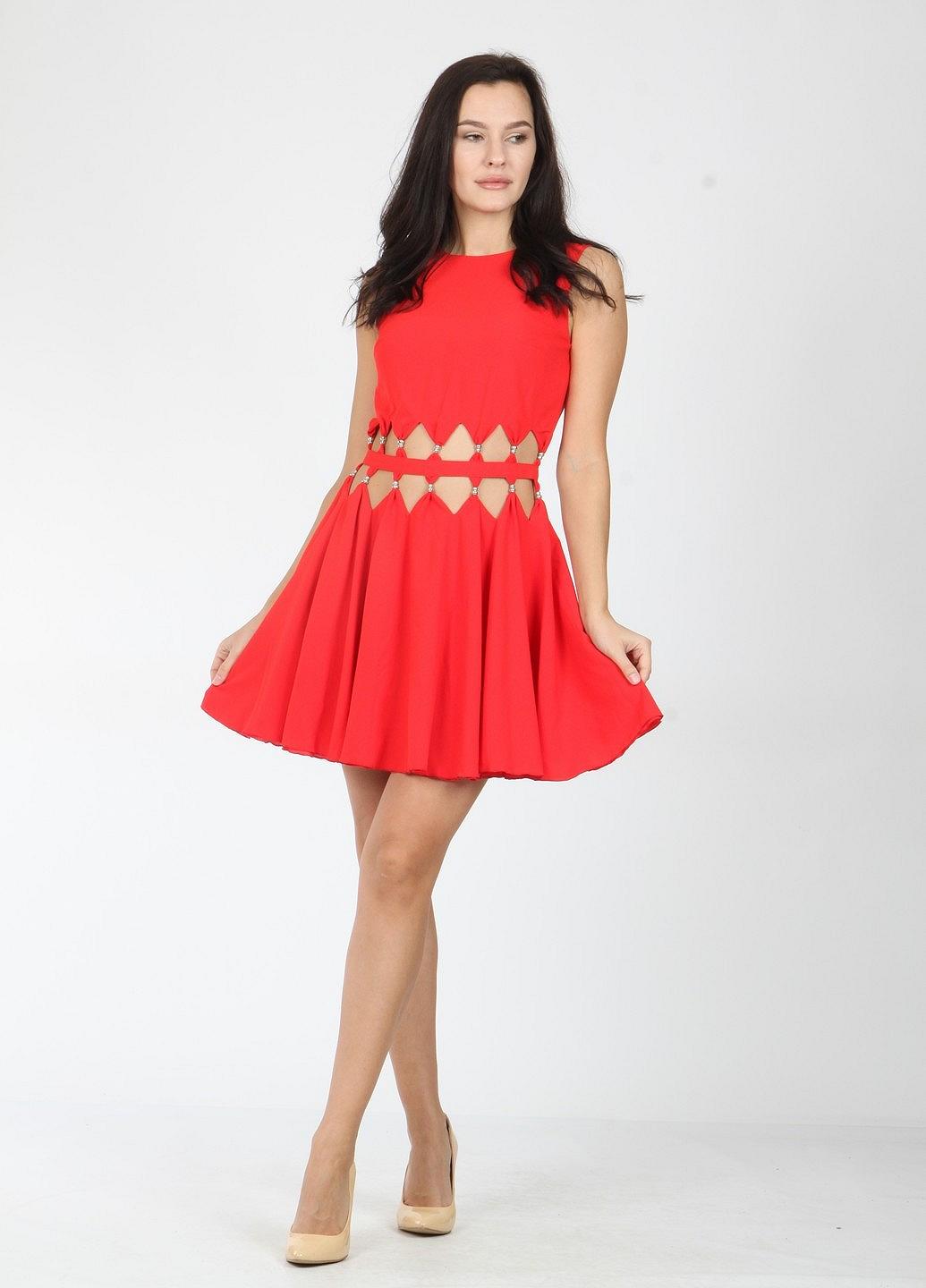 Платье Enna Levoni 42 Красный (ND-14578-Red), фото №3