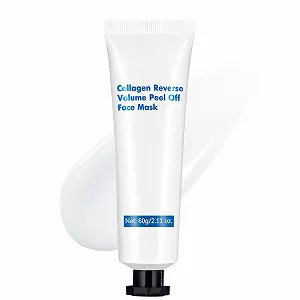 Нічна Маска з Колагеном для Обличчя, Маска-плівка для Глибокого Зволоження - Фото 1