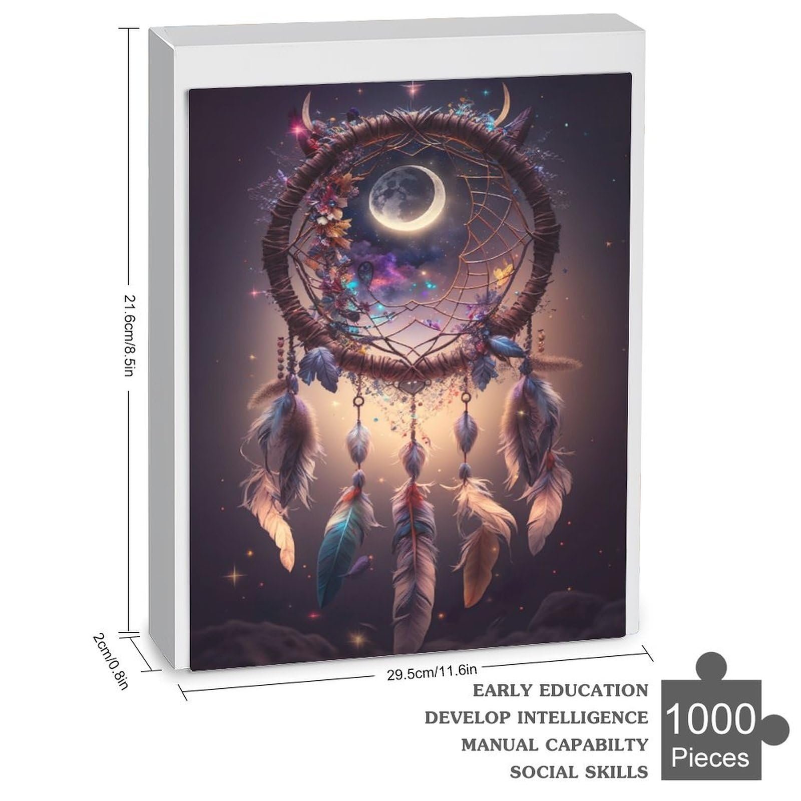 Пазл Dream Catcher 1000 деталей дерев'яний 78 x 53 см, фото №3 Пазл Dream Catcher 1000 деталей дерев'яний 78 x 53 см, фото №3