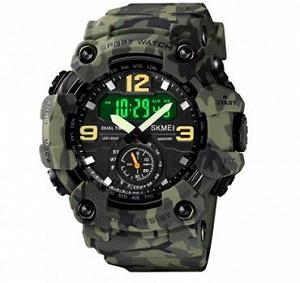 Годинник Skmei 1637 Camo Green - Фото 1