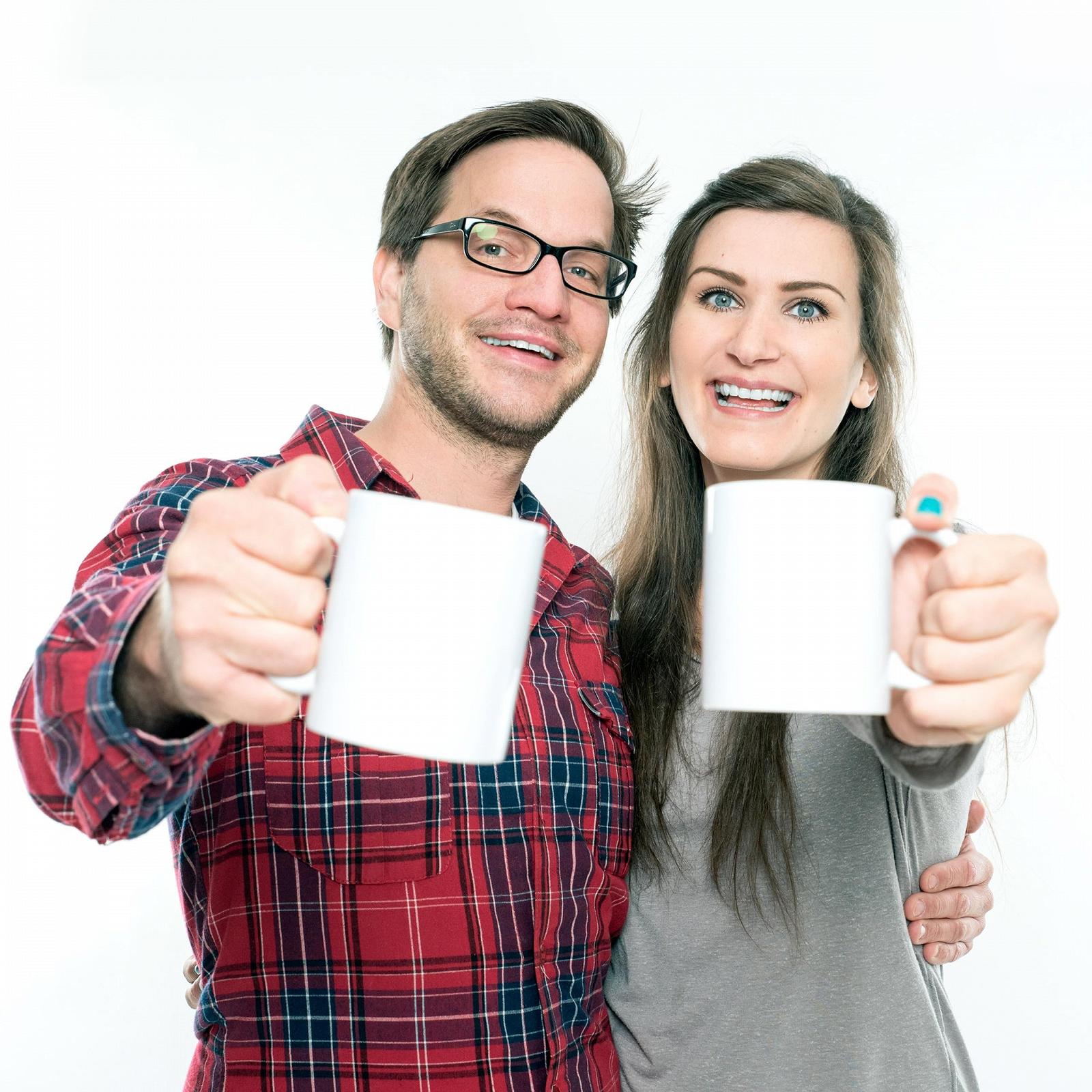 Детская кружка Taurus (Телец) Mr. & Mrs. Panda, пластиковая, знаки зодиака, фото №6