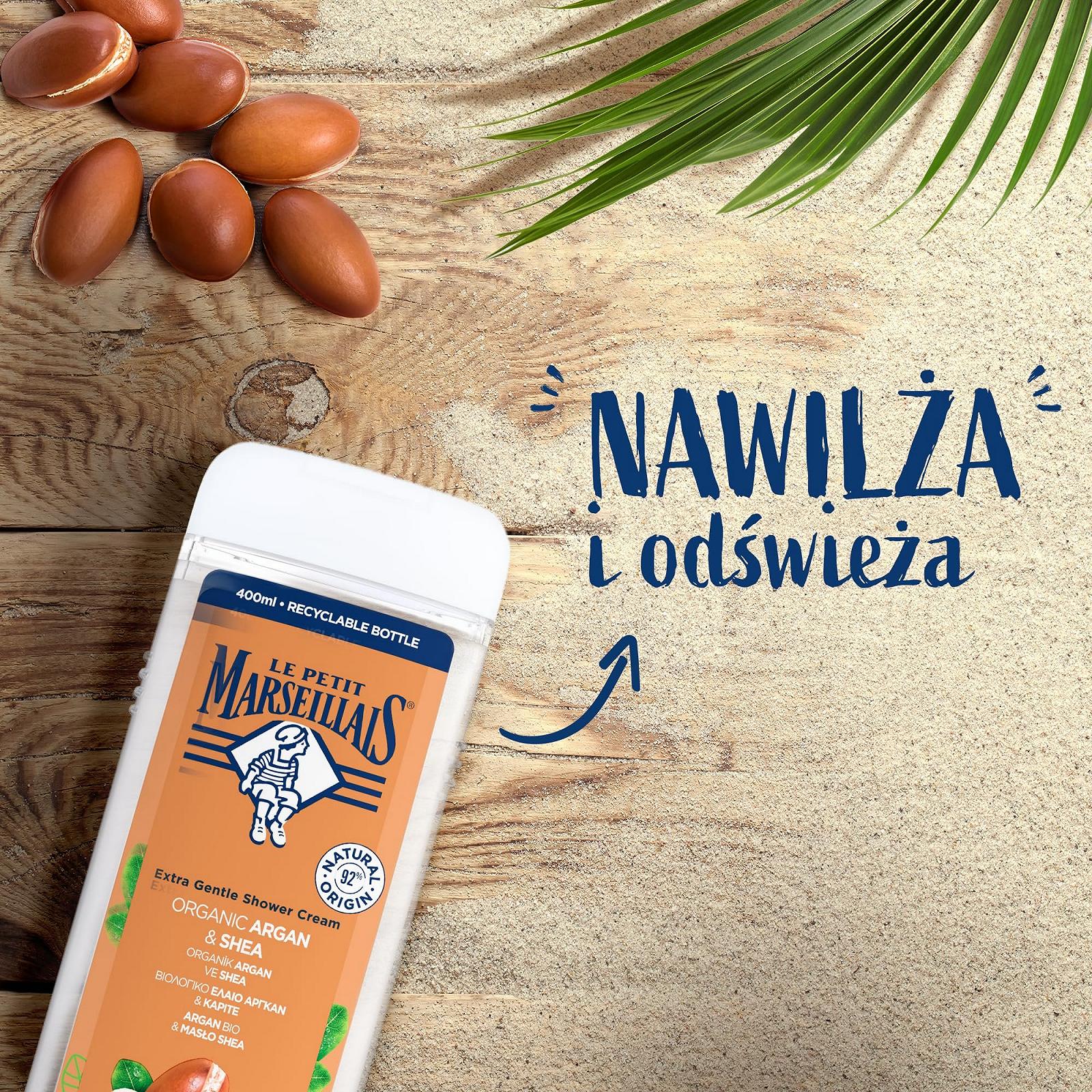 Крем-гель для душа Le Pe Marseillais Shea Butter, фото №3