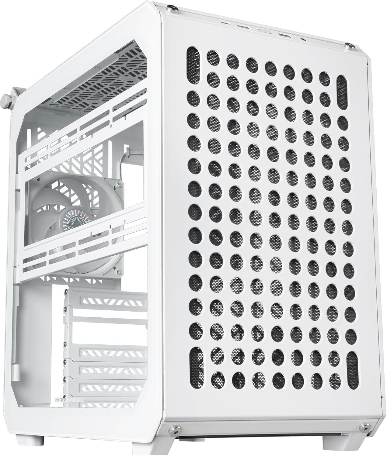 Корпус для ПК Cooler Master Qube 500 Flatpack / Без БЖ / Білий, фото №1 Корпус для ПК Cooler Master Qube 500 Flatpack / Без БЖ / Білий, фото №1