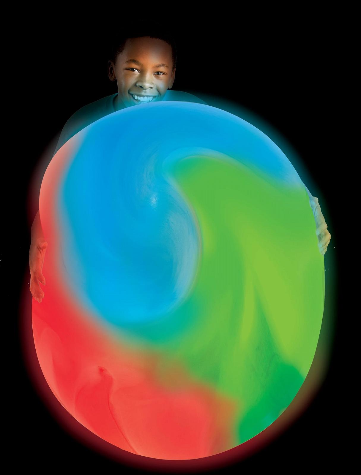 М'яч Wubble Super Wubble Tyde Dye Glow in the Dark 80 см, фото №5
