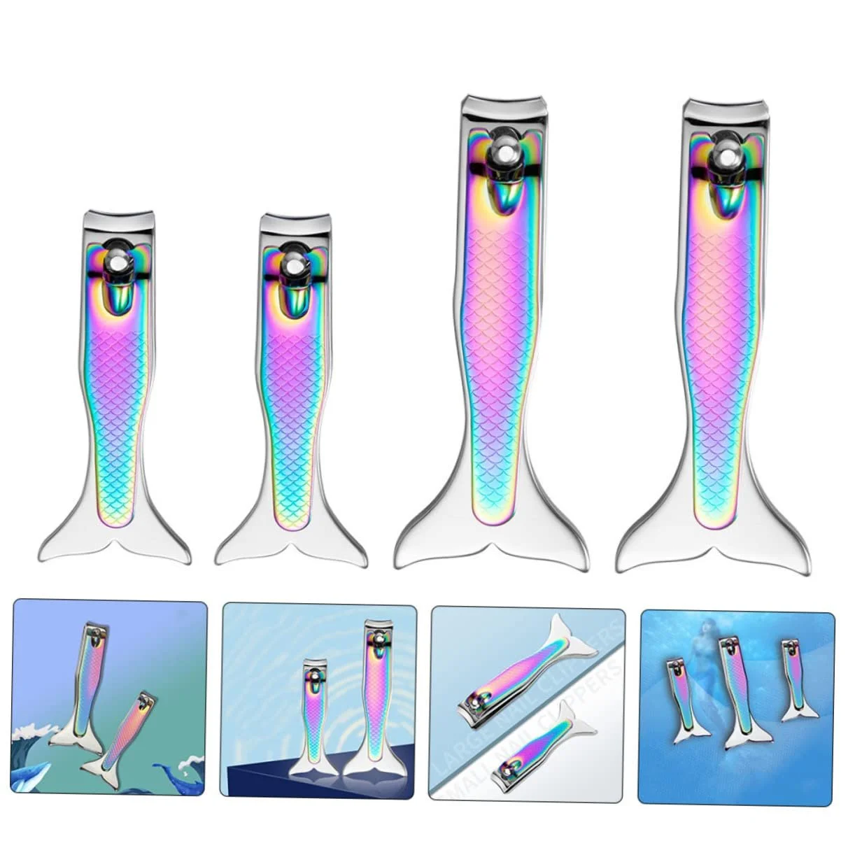 Набор для маникюра и педикюра OATIPHO 4 шт. Кусачки, фото №5 Набор для маникюра и педикюра OATIPHO 4 шт. Кусачки, фото №5