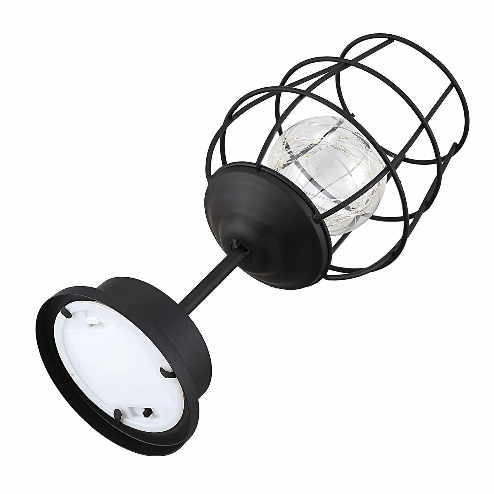 Настільна лампа Келих для вина Метал На батарейках, фото №5