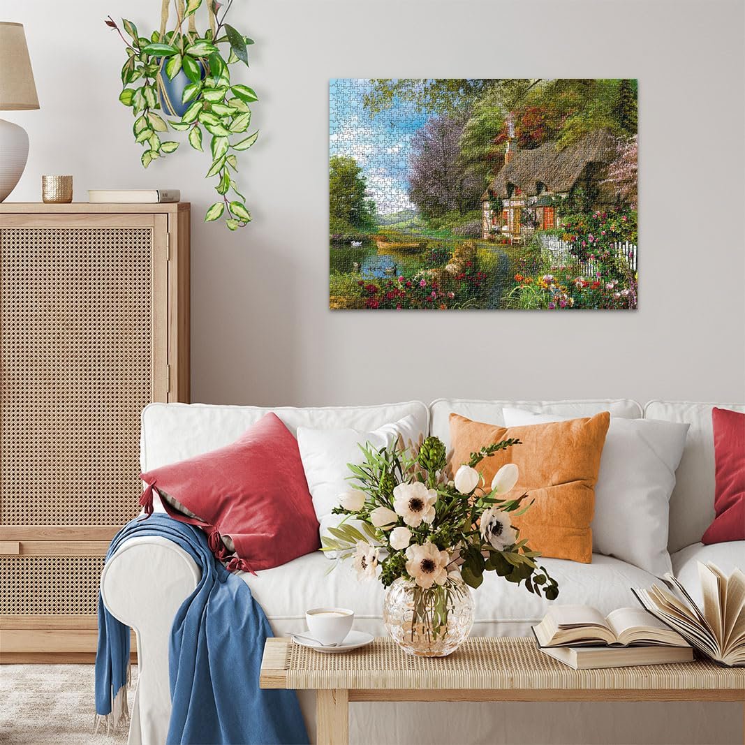 Пазл Ravensburger Country Cottage 1500 элементов, фото №9 Пазл Ravensburger Country Cottage 1500 элементов, фото №9