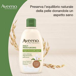 Гель для душу Aveeno Yoghurt Daily Moisturising з ароматом ванілі та вівса для нормальної, сухої та чутливої шкіри 300 мл synthetic.ua - Фото 1