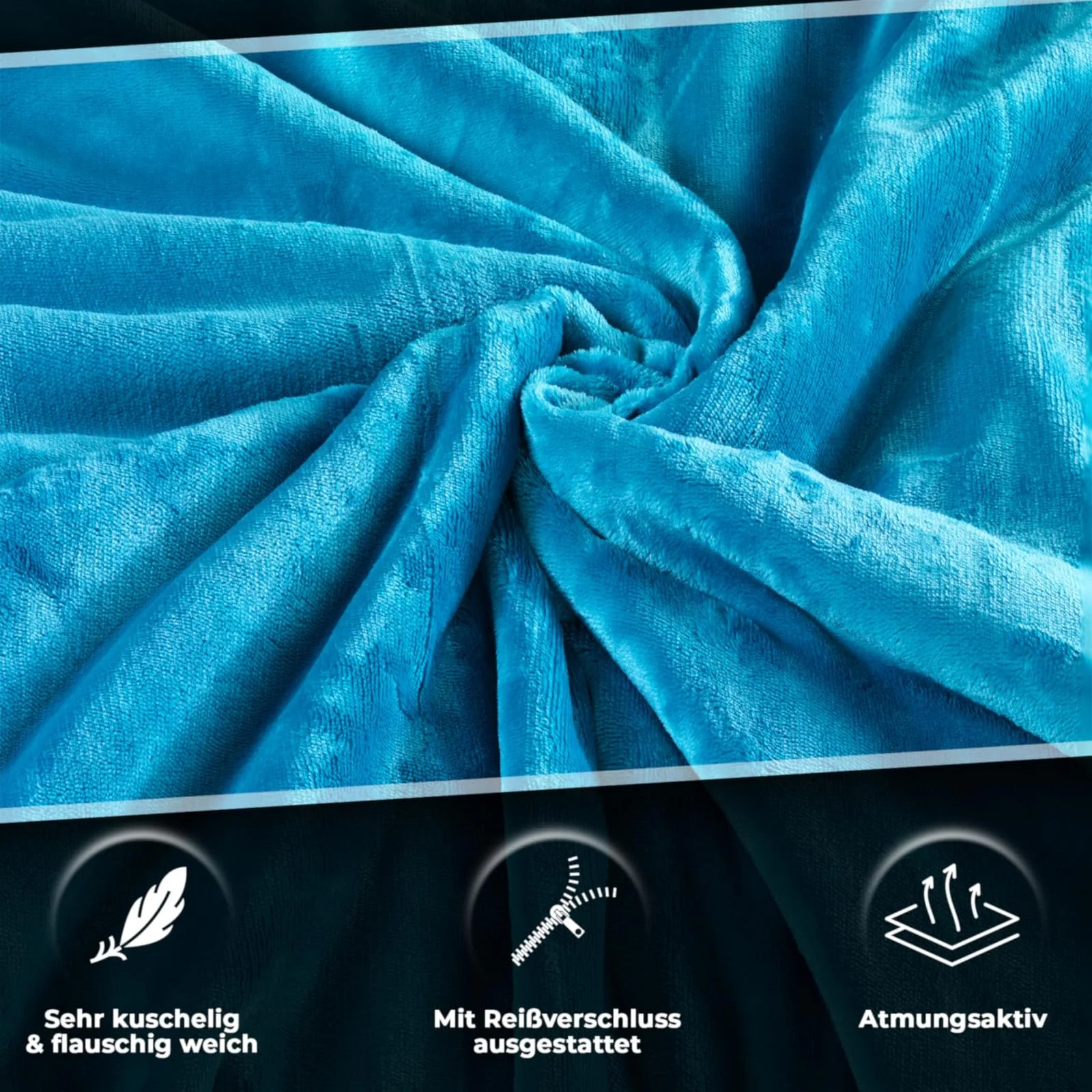 Постільна білизна Teddy Nicky 'Cashmere feel' плюшева двостороння для зими 135 x 200 см, фото №4