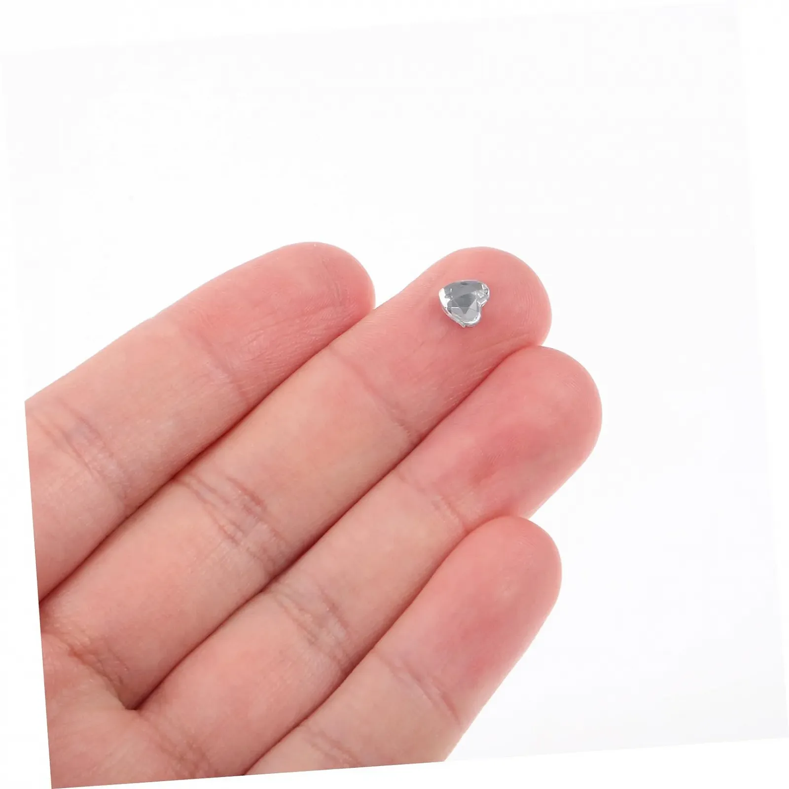 Стразы Сердечки Operitacx 400 шт Разноцветные, фото №8