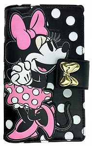 Кошелек Loungefly Disney Minnie Mouse Искусственная кожа Защелка Minnie Mouse Защелка, Minnie Mouse, защелка - Фото 1