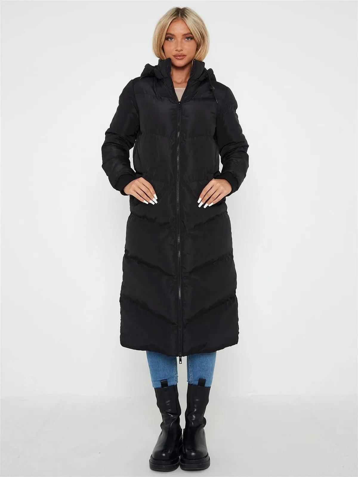 Женское пальто SS7 длинное утепленное зимнее, фото №2 Женское пальто SS7 длинное утепленное зимнее, фото №2