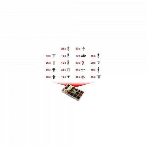 Комплект клипс кузова KS TOOLS 420.0800 - Фото 1