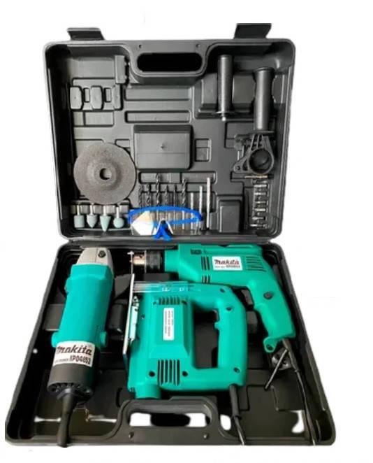 Набор электроинструментов MAKITA электролобзик электродрель болгарка, фото №1