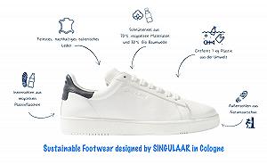 Кросівки SINGULAAR Starwalker Nachhaltige Premium Leather Sneaker Унісекс synthetic.ua - Фото 1