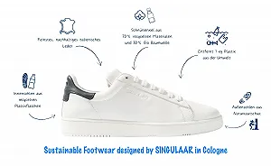 Кросівки SINGULAAR Starwalker Nachhaltige Premium Leather Sneaker Unisex synthetic.ua - Фото 1