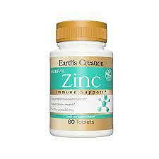 Зінк Earth's Creation Zinc Gluconate 50 мг 100 табс, фото №1