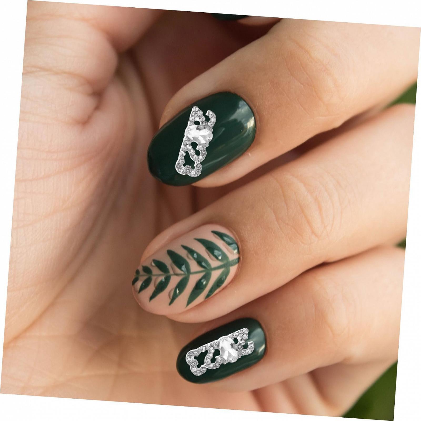 Украшения для ногтей Healvian 30 шт., набор украшений для ногтей для свадеб, дней рождений и прочего. Легкие, стильные и простые в использовании дома и в маникюрных салонах, фото №2