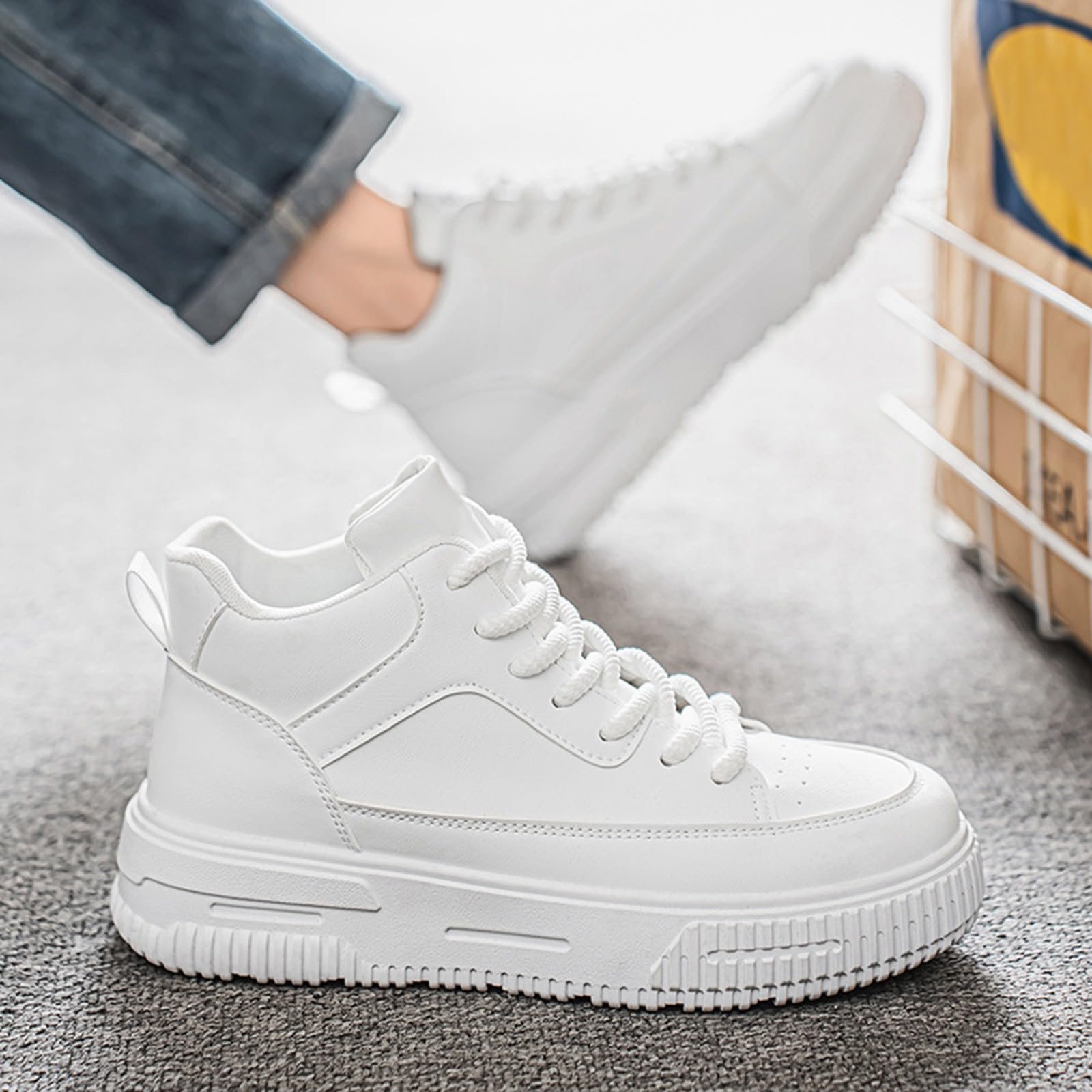 Кроссовки DKLOVIFU Elevate Lift, кожаные, фото №3 Кроссовки DKLOVIFU Elevate Lift, кожаные, фото №3