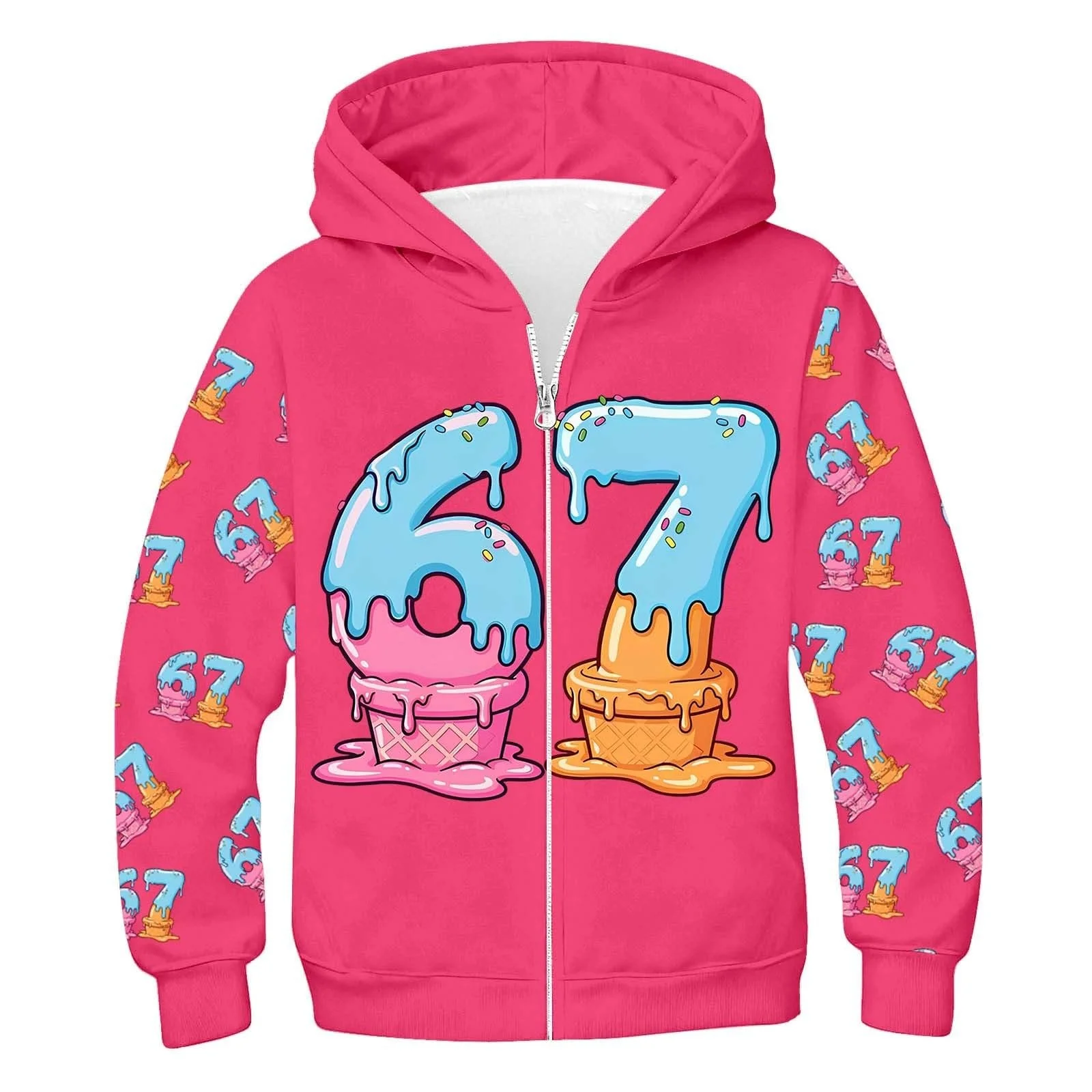 Худи для девочки, Детская толстовка, Повседневная мода, Худи для мальчиков, Принт, Удобный пуловер, Худи, Мягкий флис, Теплый, Дышащий, Толстовка, Куртка-толстовка, Рубашка с длинными рукавами, фото №1