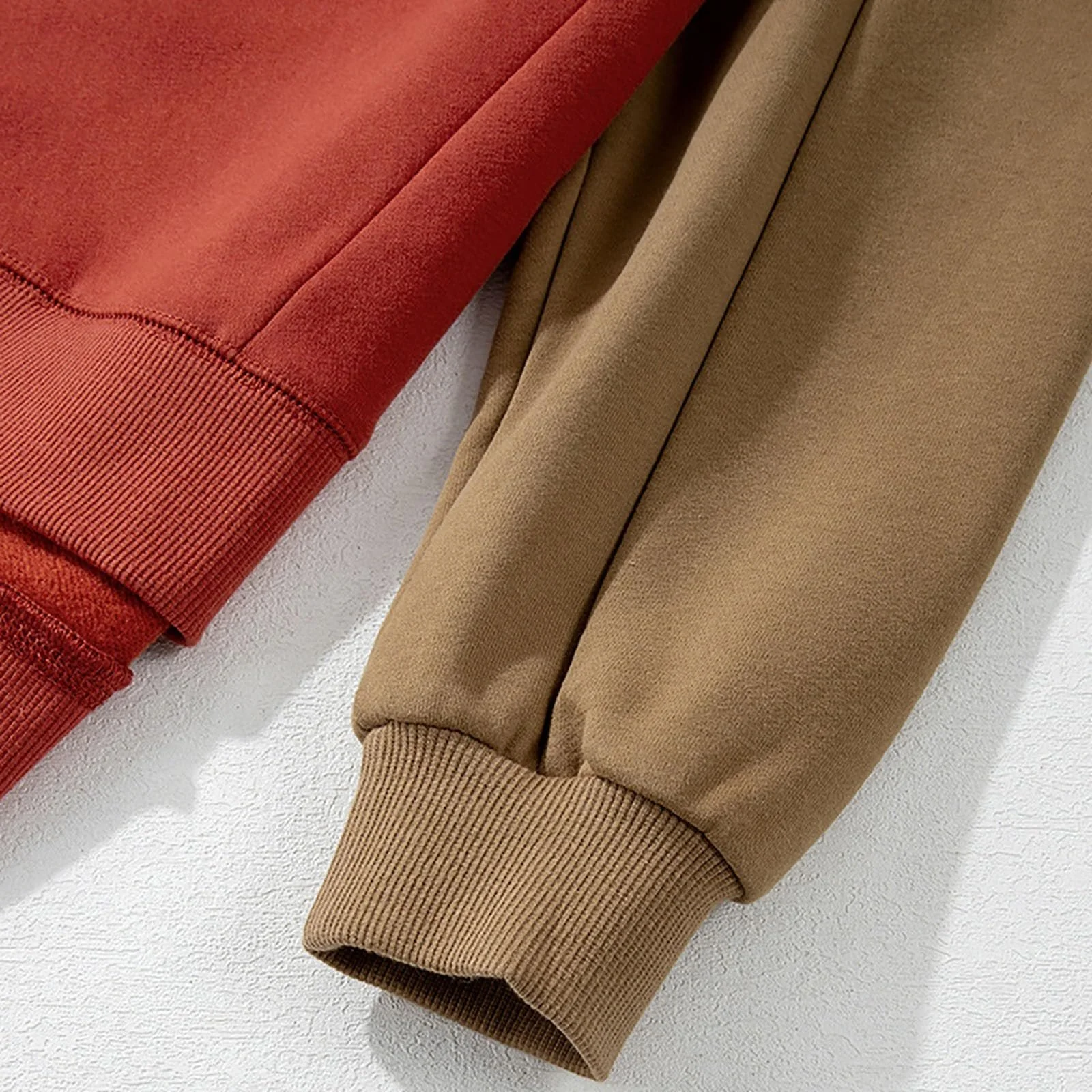 Рождественский свитшот Женский Теплый Удобный Зимний Свободный Ленивый Круглый вырез Худи Цветная мозаика, фото №2