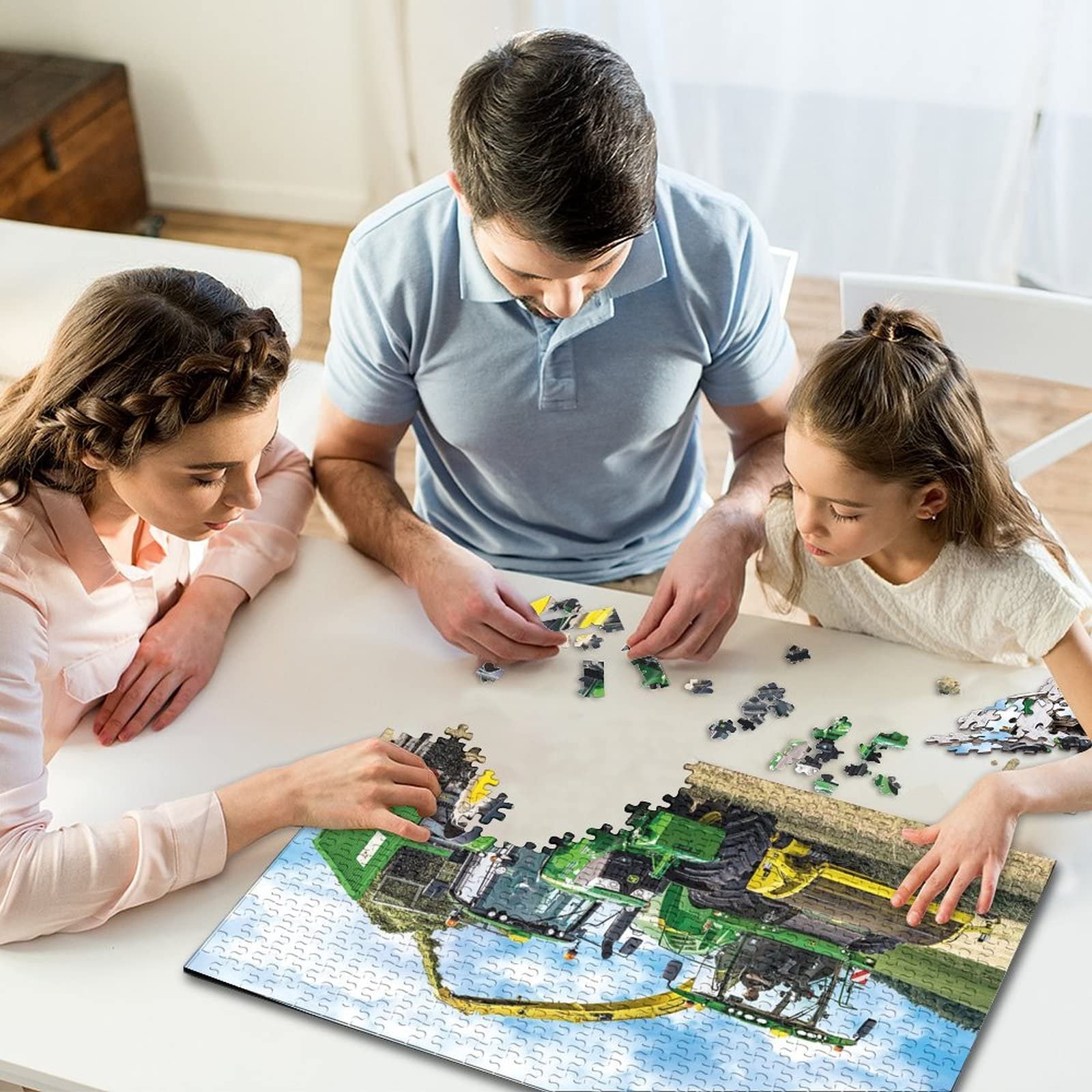 Пазл Tractors DIY 1000 элементов 75 x 50 см, фото №6 Пазл Tractors DIY 1000 элементов 75 x 50 см, фото №6