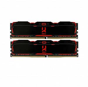 Модуль памяти DDR4 2x8GB/2666 GOODRAM Iridium X Black (IR-X2666D464L16S/16GDC) - Фото 1