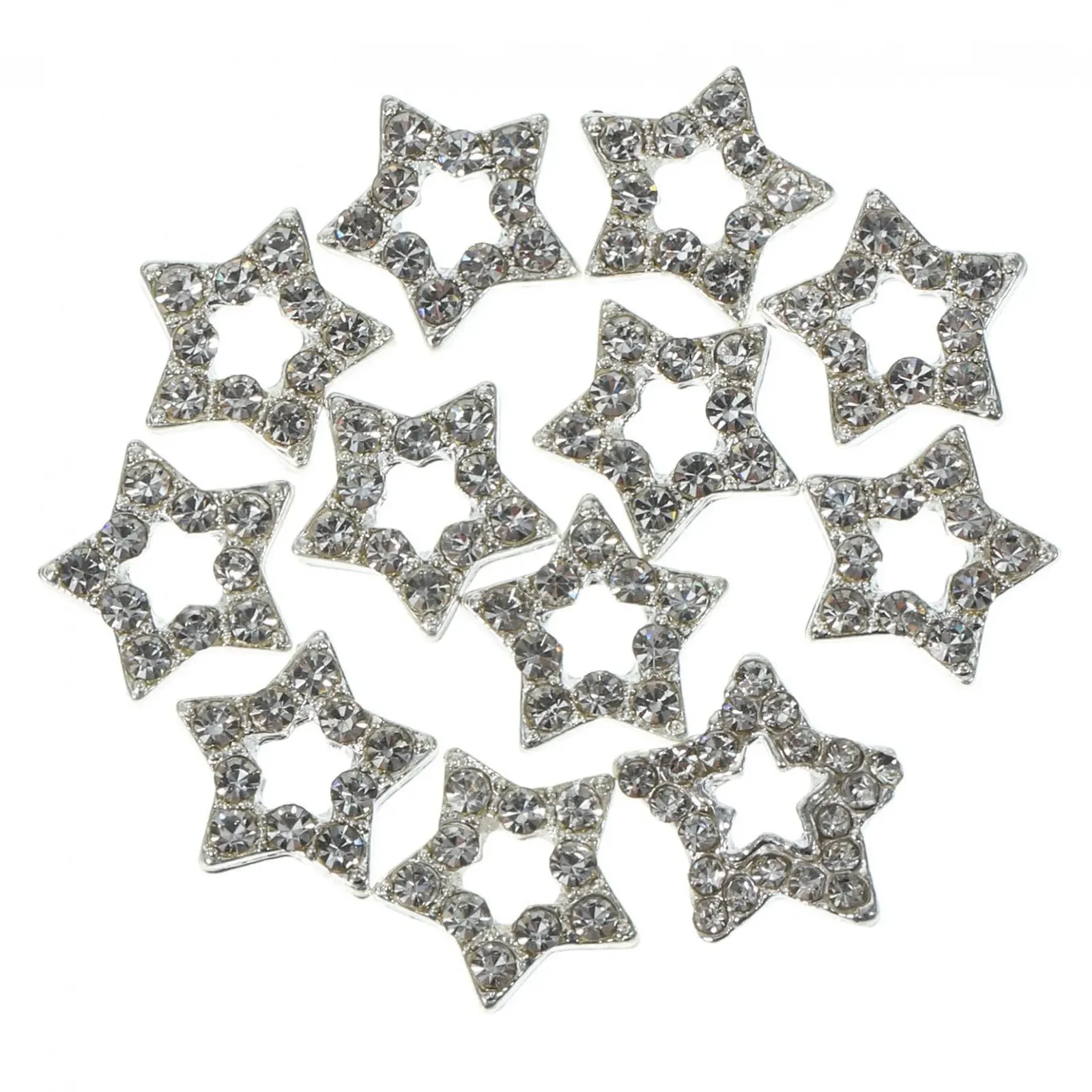 Набір Шармів Зірка Стрази Декоративні, фото №1