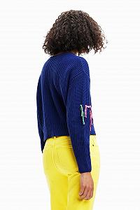 Женский свитшот Desigual JERS_i Love synthetic.ua - Фото 1