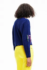 Жіночий світшот Desigual JERS_i Love synthetic.ua - Фото 1