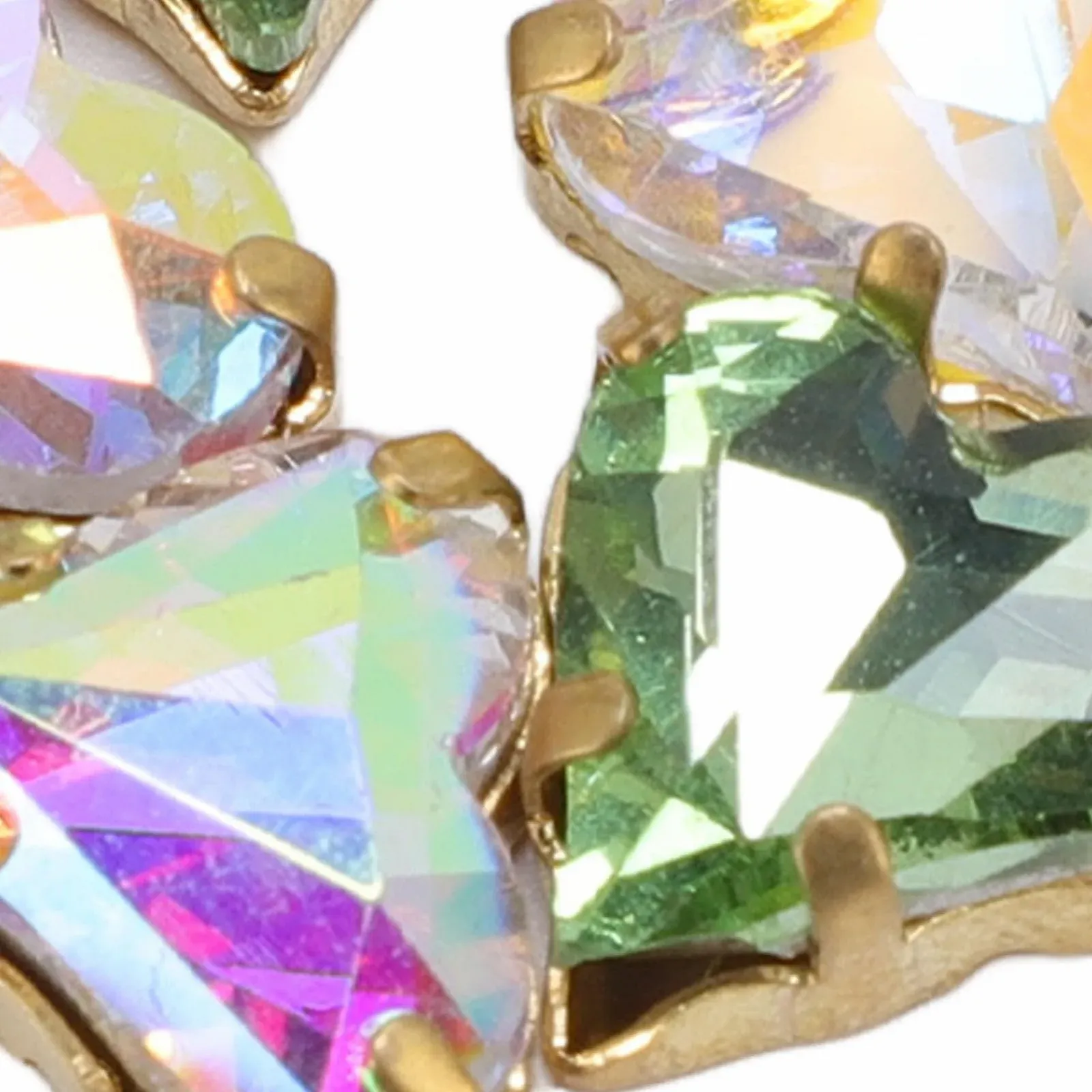 Стразы для ногтей Glasversstrass Серия Herzverdrehter Модель Nageljuwelen Кристалл, приносящий искусство, 10 шт., фото №6