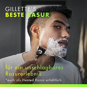 Бритва Gillette Labs с очищающим элементом 1 станок + 5 лезвий с настенным креплением synthetic.ua - Фото 1