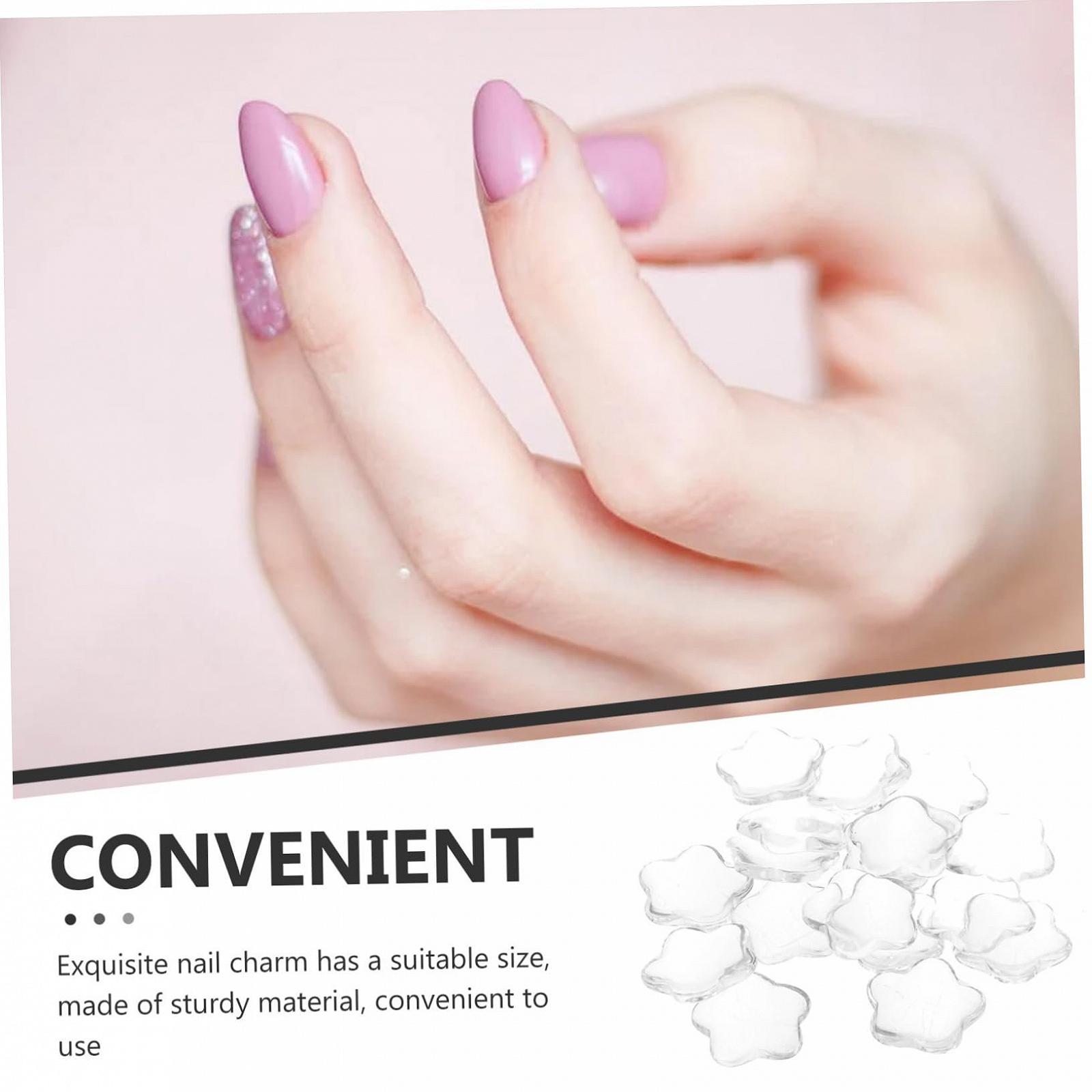 Аксессуары для ногтей Happyyami 40 шт., стразы, ювелирные изделия для маникюра, DIY подвески для ногтей, украшения для ногтей, подвески для ногтей, аксессуары для ногтей, неровные стеклянные стразы, фото №9