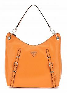 Купити Сумка через плече GUESS Levia Large Hobo Tangerine - Фото 1 Сумка через плече GUESS Levia Large Hobo Tangerine - Фото 1