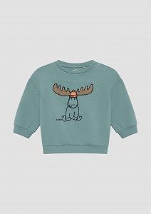 Толстовка s.Oliver для мальчиков 2157021 с вышивкой (1 шт.) synthetic.ua - Фото 1