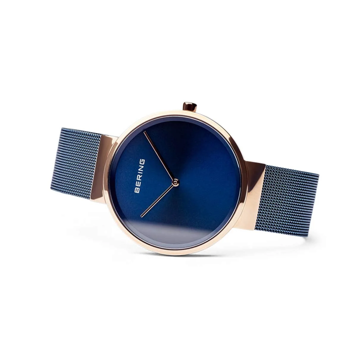 Годинник унісекс BERING Кварц 39 мм, корпус з нержавіючої сталі, циферблат, міланський браслет, фото №4 Годинник унісекс BERING Кварц 39 мм, корпус з нержавіючої сталі, циферблат, міланський браслет, фото №4