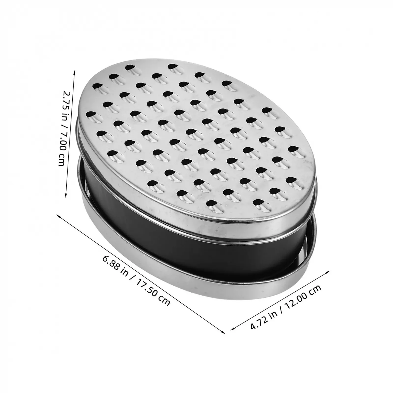 Терка Ipetboom Kastenreibe с контейнером, многофункциональная, для сыра и овощей, нескользящая., фото №2