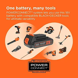 Аккумулятор литий-ионный Black+Decker BL2018 / 18 V / 2 Ah / Черный-оранжевый цена на synthetic.ua - Фото 1 Аккумулятор литий-ионный Black+Decker BL2018 / 18 V / 2 Ah / Черный-оранжевый synthetic.ua - Фото 1