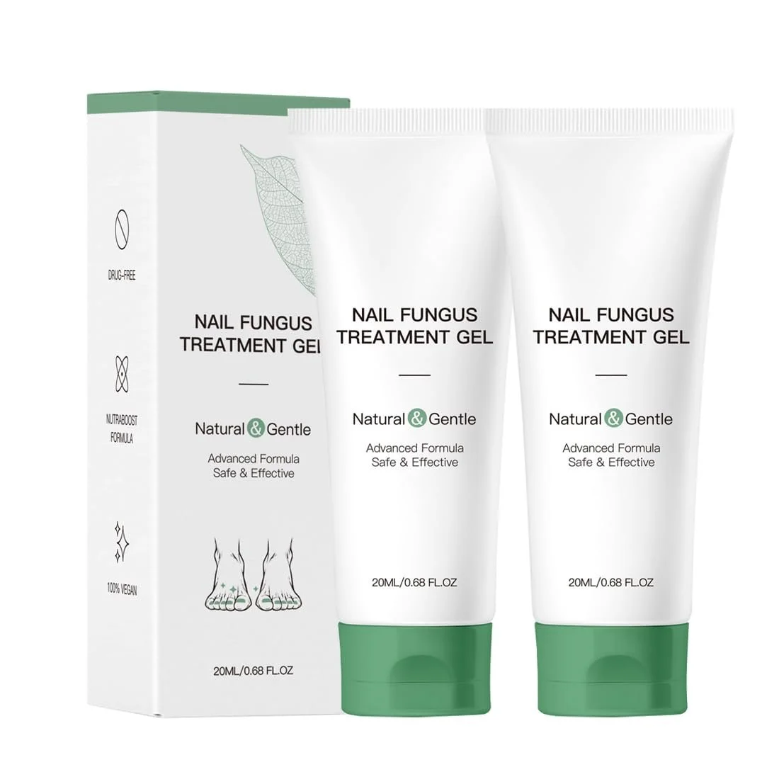 Засіб для відновлення нігтів Багатоцільовий, 2 шт., фото №1