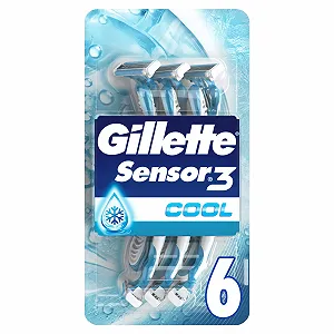 Одноразовая бритва Gillette Sensor3 Cool мужская - Фото 1