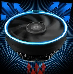 Кулер процесорний Pccooler E121 III для Intel LGA 775 115X AMD Socket 754/939 AM2 AM3 3-pin, RPM 1800 10 BOX - Фото 1