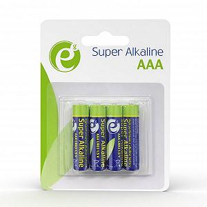Батарейки EnerGenie EG-BA-AAA4-01 LR03/AAA 4 шт блістер - Фото 1