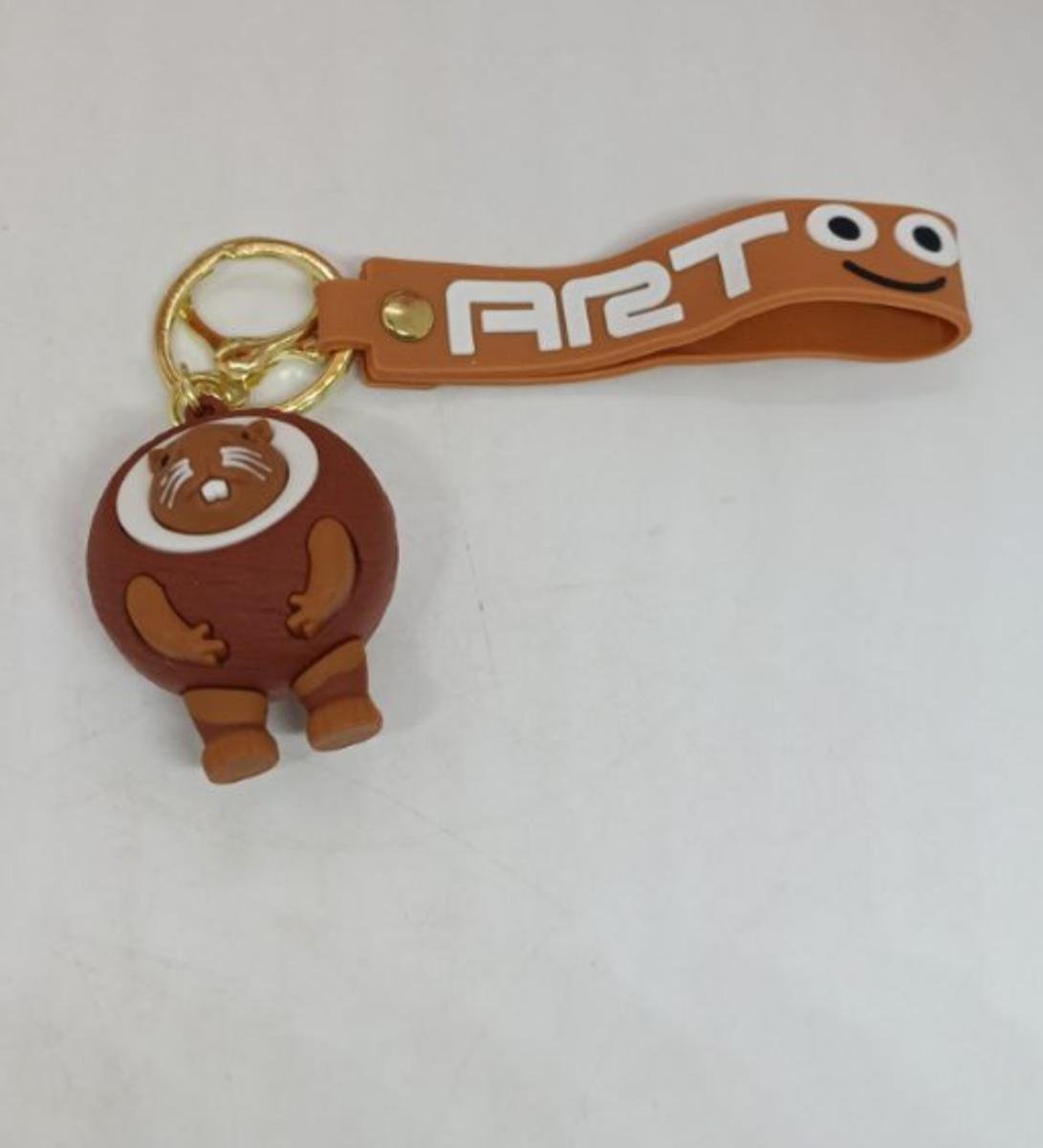 Брелок Burbaloni Luliloli Капибара в кокосе Итальянские брейнрот мемы фигурка игрушка для ключей, рюкзака, сумки 6 см, фото №2