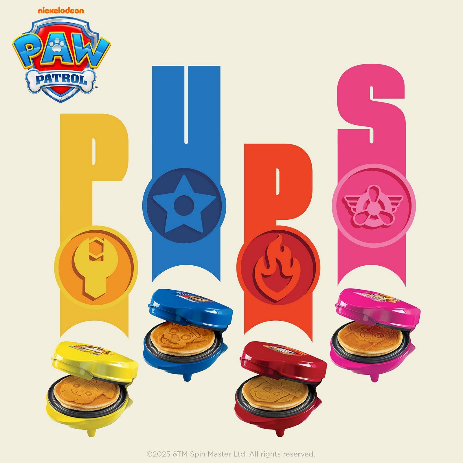 Мини-вафельница Bestron Paw Patrol Marshall 10 cm красный, фото №5