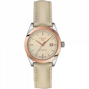Купити Автоматичний Годинник Tissot T9300074626100, бежевий, Ремінець - Фото 1 Автоматичний Годинник Tissot T9300074626100, бежевий, Ремінець - Фото 1