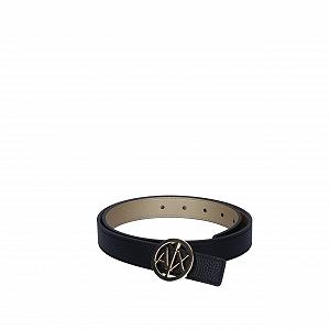 Ремінь Armani Exchange Bicolor, пряжка з логотипом - Фото 1