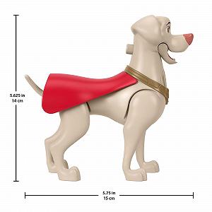 Фигурка Fisher-Price DC Super Pets Крипто, 15 см, подвижная игрушка для детей дошкольного возраста от 3 лет synthetic.ua - Фото 1