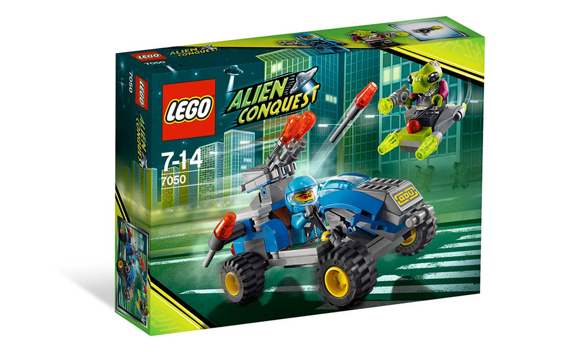 Конструктор Лего Раритет LEGO Alien Conquest Защитник от пришельцев (7050), фото №1